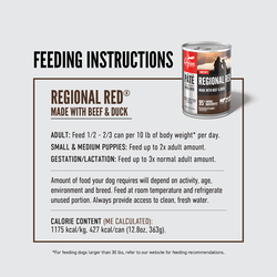 Orijen Grain Free Pate Regional Red Dog Can 12.8oz-Four Muddy Paws