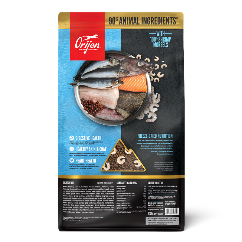 Orijen Grain Free Wild Reserve Fish Cat Food 6.5lbs-Four Muddy Paws