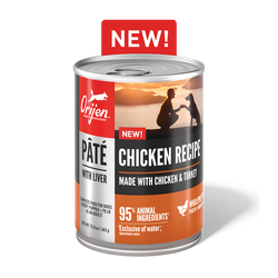 Orijen Pate Grain Free Poultry Dog Can 12.8oz-Four Muddy Paws