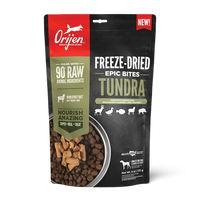 Orijen Tundra Freeze-Dried Epic Bites Topper 6oz-Four Muddy Paws