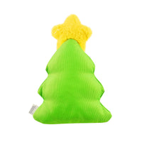 Outward Hound Puzzle Palz Christmas Tree Interactive Dog Toy green-Four Muddy Paws