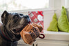 PLAY Home for the Holidays Bag of Coals Dog Toy-Four Muddy Paws