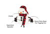 PLAY Home for the Holidays Snowman Dog Toy-Four Muddy Paws