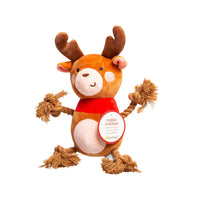 Pearhead Reindeer Dog Toy-Four Muddy Paws