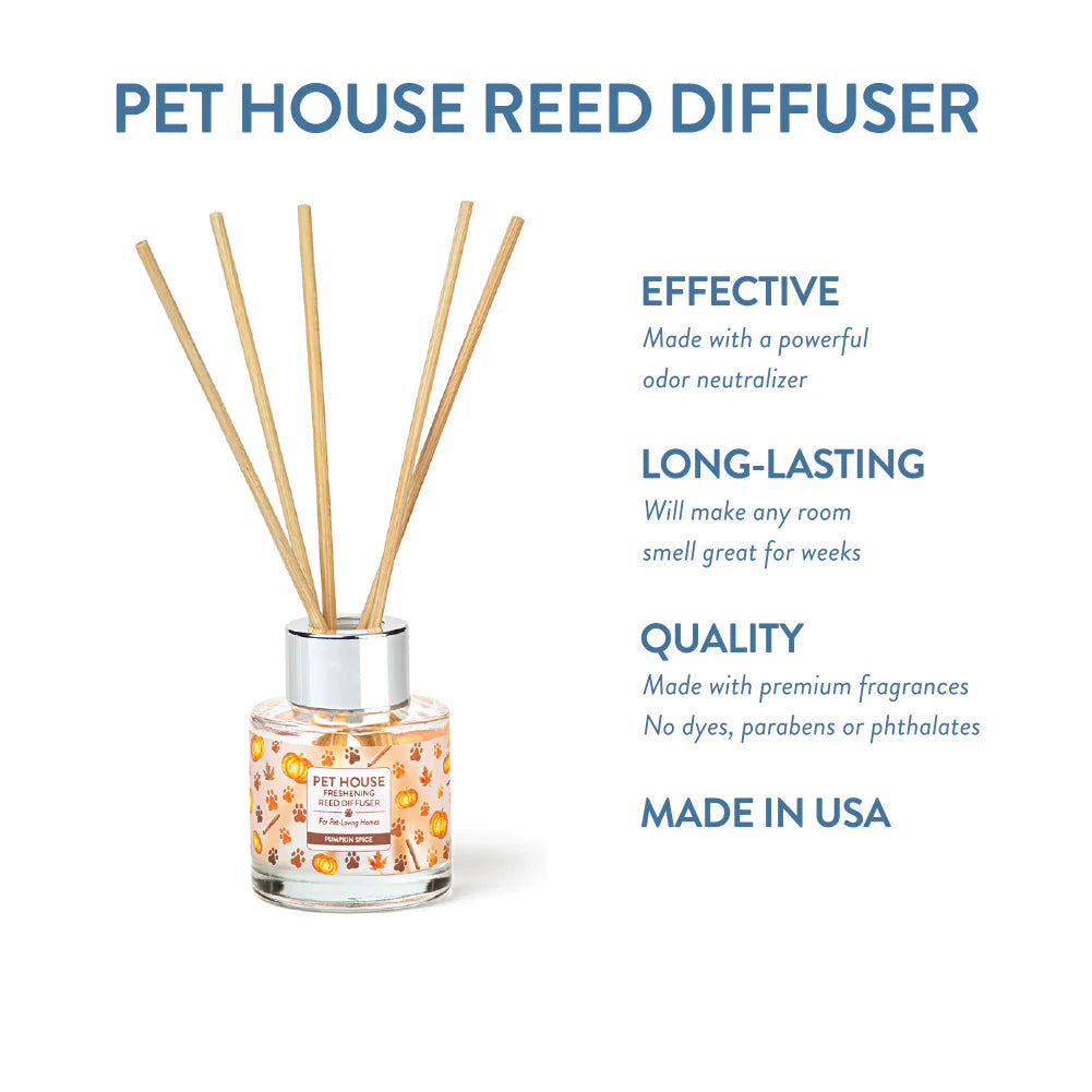 Pet House Candle Diffuser Pumpkin Spice-Four Muddy Paws