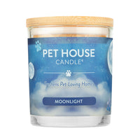 Pet House Candle Moonlight 9oz Jar-Four Muddy Paws