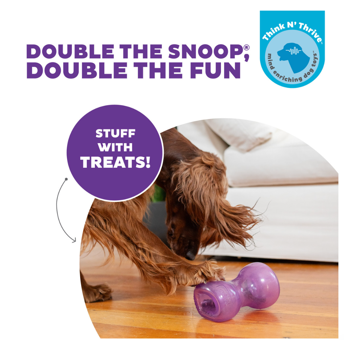 Planet Dog Double Snoop Purple-Four Muddy Paws