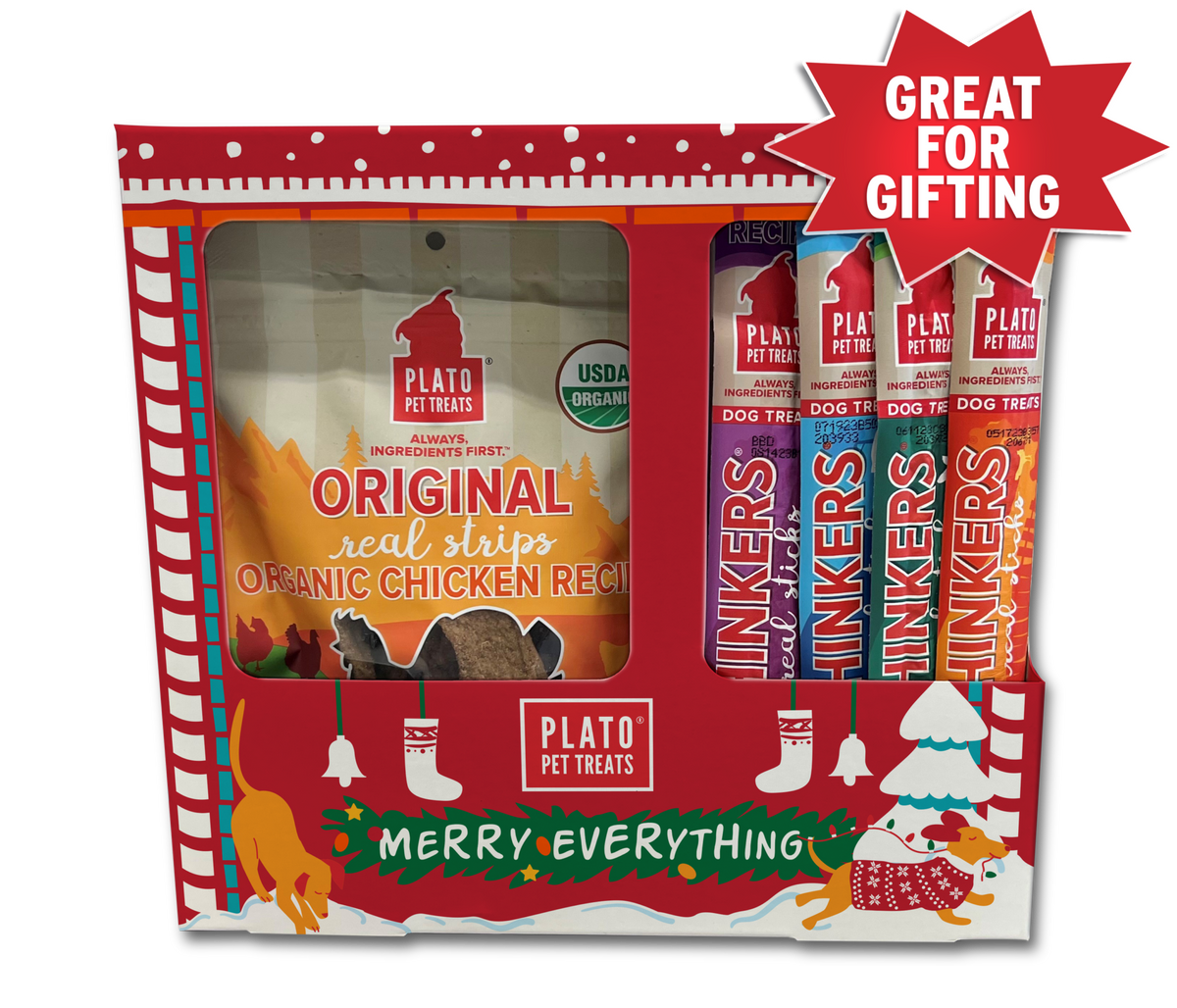 Plato Holiday Gift Box-Four Muddy Paws