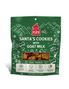 Plato Holiday Santa's Goat Milk Cookies Dog Treats 4oz-Four Muddy Paws