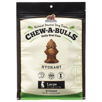 Red Barn Chew-A-Bulls Hydrant Large 6 pack-Four Muddy Paws