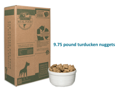 STEVE'S TURDUCKEN NUGGETS 9.75lb-Four Muddy Paws