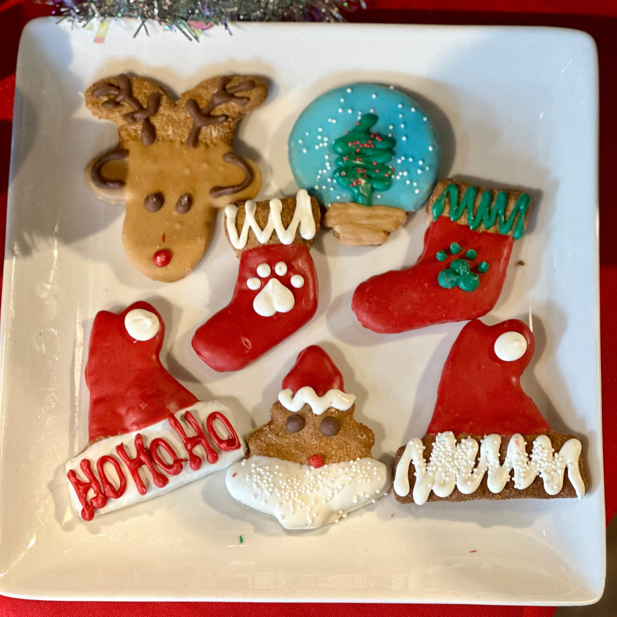 Seasonal Iced Treats-Four Muddy Paws