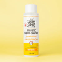 Skout's Honor Cat Shampoo/Conditioner Honeysuckle 16oz-Four Muddy Paws