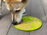SodaPup Emat Lick Mat with Suction Cups Tree of Life Green-Four Muddy Paws