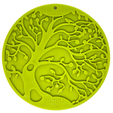 SodaPup Emat Lick Mat with Suction Cups Tree of Life Green-Four Muddy Paws