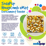 SodaPup TPE Emat Honey Yellow Small-Four Muddy Paws