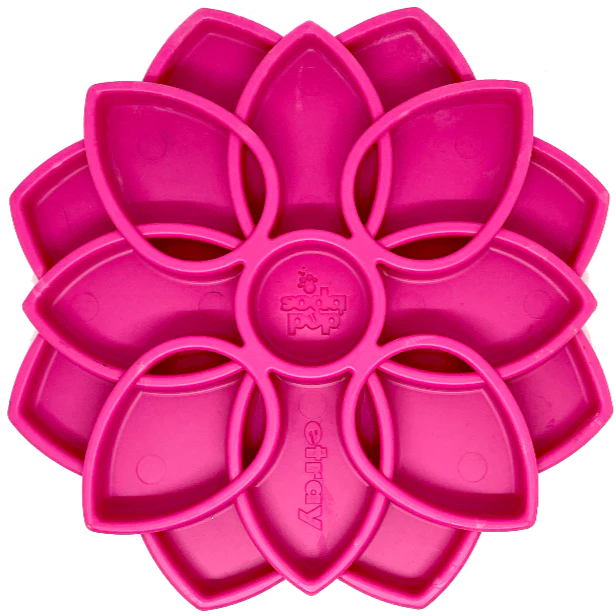SodaPup eTray Enrichment Tray Mandala Pink-Four Muddy Paws