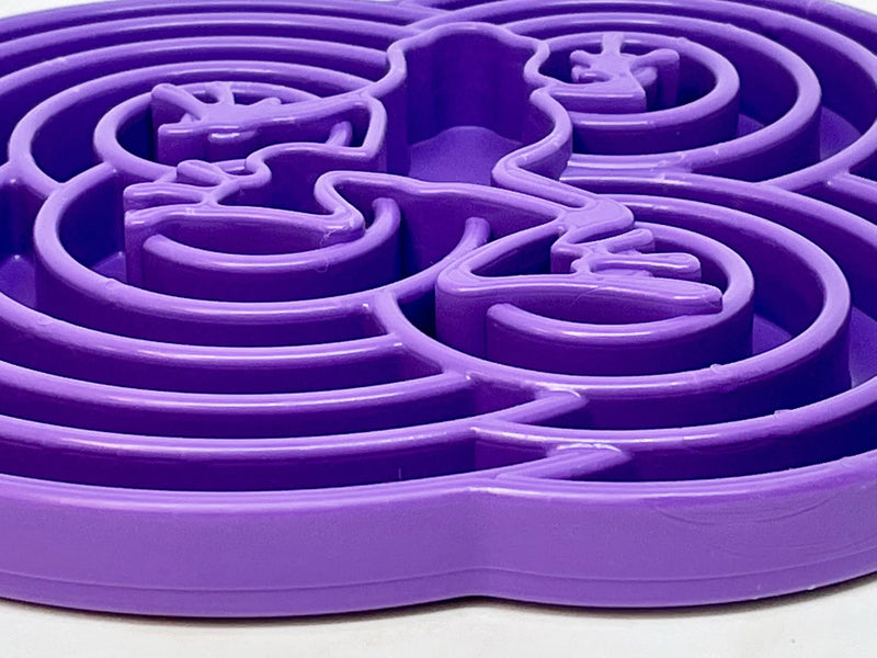 SodaPup eTray Enrichment Water Frog Tray Purple-Four Muddy Paws