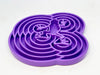 SodaPup eTray Enrichment Water Frog Tray Purple-Four Muddy Paws