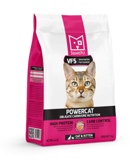 SquarePet PowerCat Herring & Salmon Cat Food 4.4lbs-Four Muddy Paws