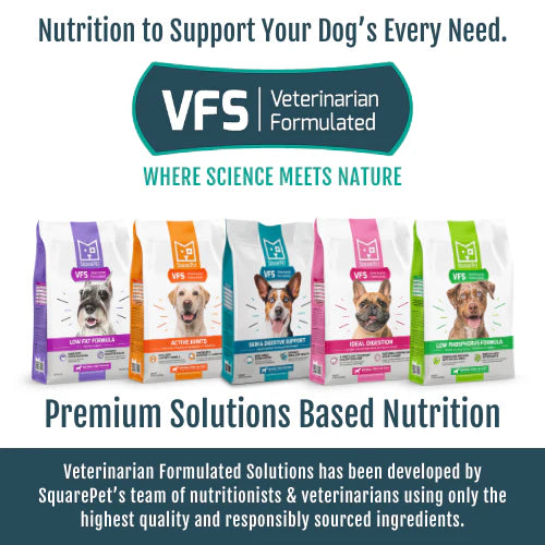 SquarePet VFS Active Joints Formula Dog Food 22lbs-Four Muddy Paws