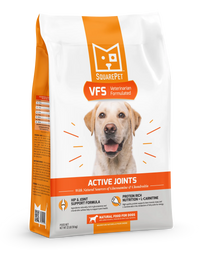 SquarePet VFS Active Joints Formula Dog Food 22lbs-Four Muddy Paws