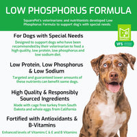 SquarePet VFS Low Phosphorus Formula Dog Food 4.4lbs-Four Muddy Paws