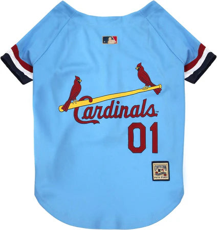 St. Louis Cardinals Throwback Jersey M-Four Muddy Paws