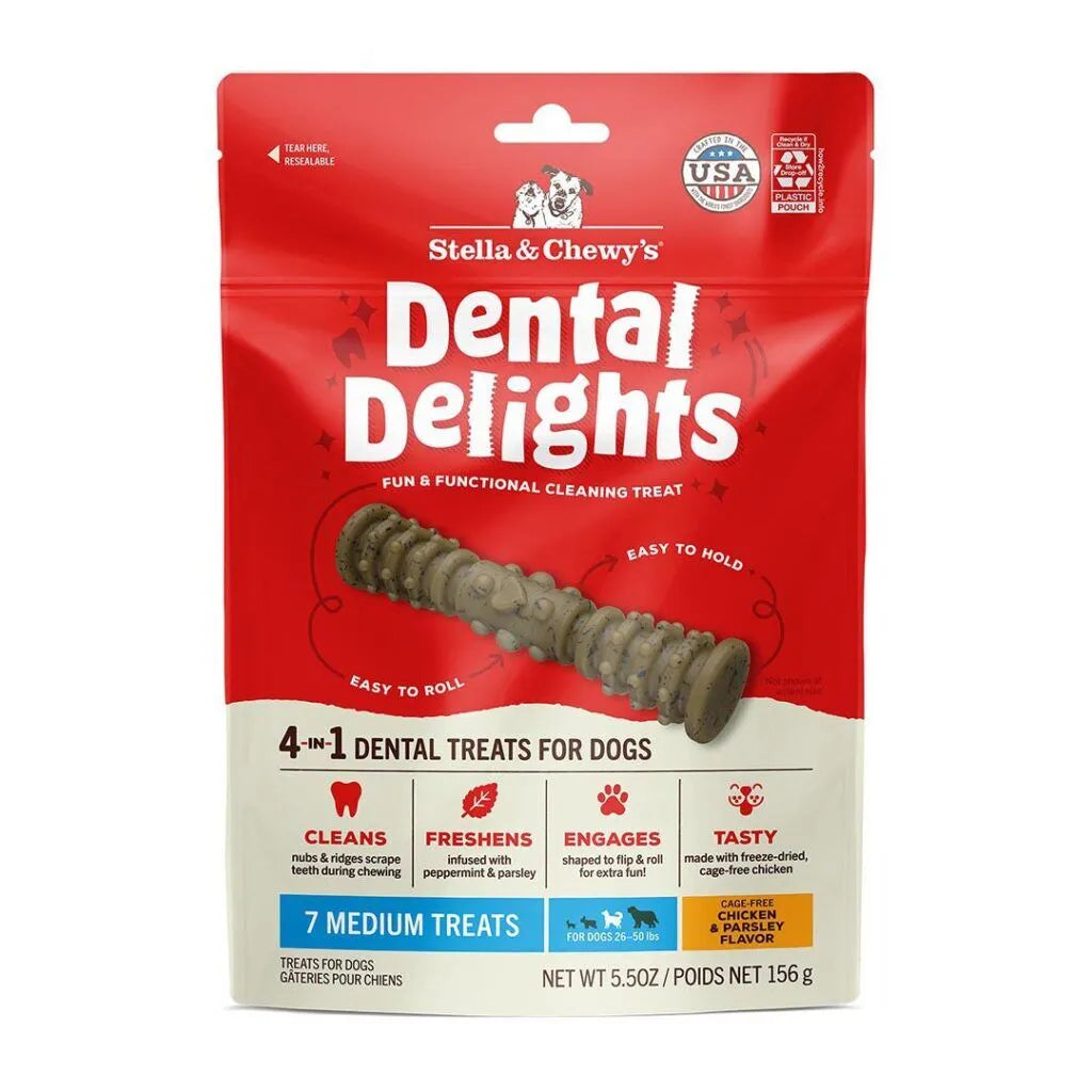 Stella & Chewy's Dental Delights Medium 5.5oz-Four Muddy Paws