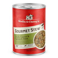 Stella & Chewy's Duck, Carrot & Spinach Gourmet Stew 12.5oz-Four Muddy Paws
