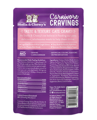 Stella and Chewy's Carnivore Cravings Shreds Chicken & Salmon Pouch 2.8oz-Four Muddy Paws