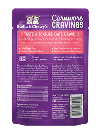 Stella and Chewy's Carnivore Cravings Shreds Tuna & Pumpkin Pouch 2.8oz-Four Muddy Paws