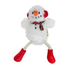 Tall Tails Dog Tug Rope Snowman 11"-Four Muddy Paws
