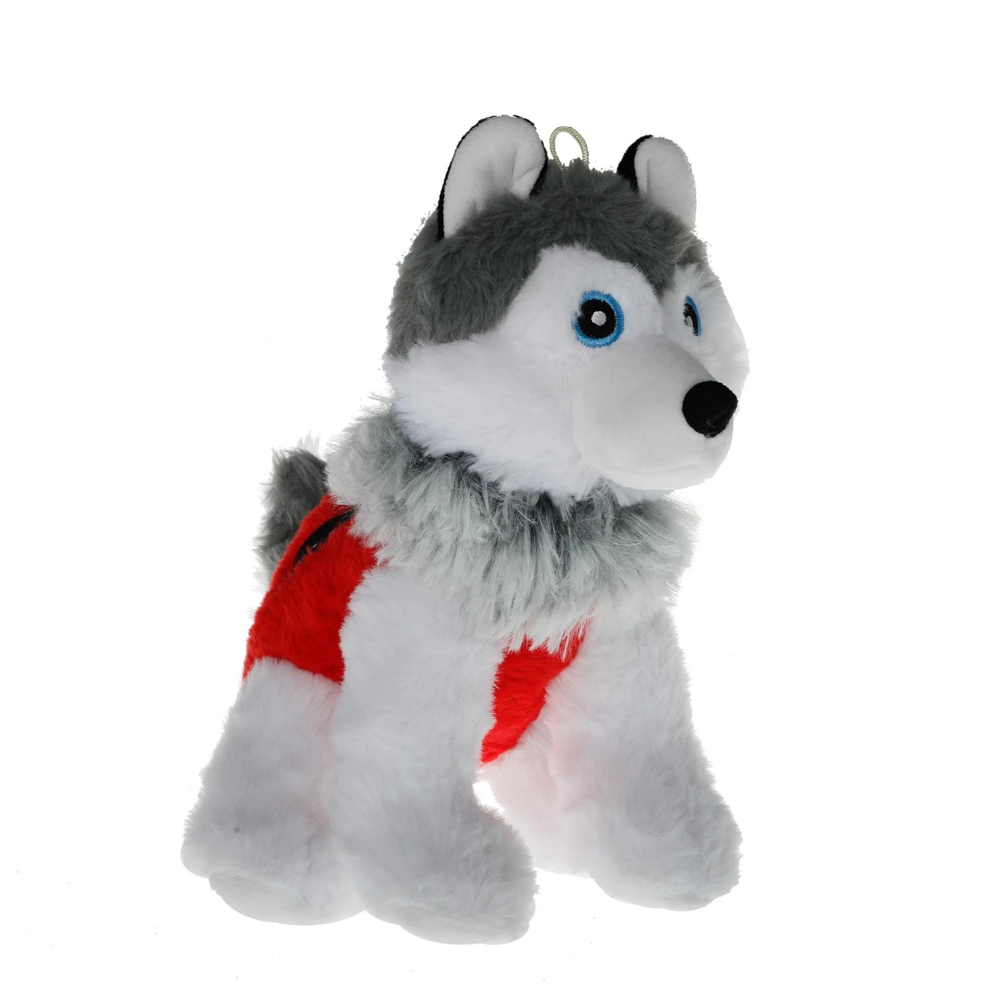 Tall Tails Holiday Plush Husky Dog Toy-Four Muddy Paws