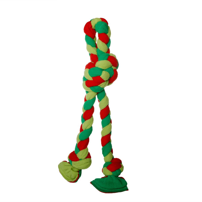 Tall Tails Holiday Winter Tug Dog Toy-Four Muddy Paws