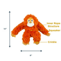 Tall Tails Rope Orangutan Dog Toy 14"-Four Muddy Paws