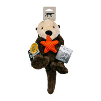 Tall Tails Rope Otter Dog Toy 14"-Four Muddy Paws