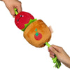 Territory Dog Treat Tug Tomato Toy 15"-Four Muddy Paws