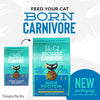 Tiki Cat Born Carnivore High ProteinDry Cat Food Fish Luau 2.8lbs-Four Muddy Paws