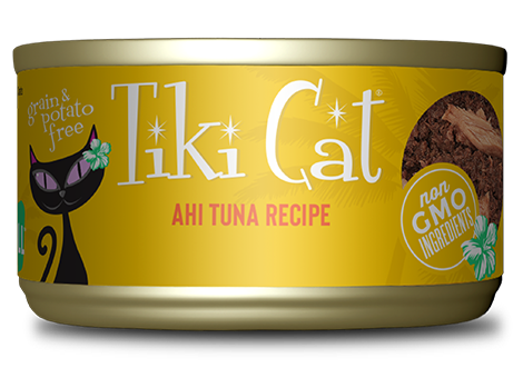 Tiki Cat Hawaiian Grill Ahi Tuna 2.8oz Can-Four Muddy Paws