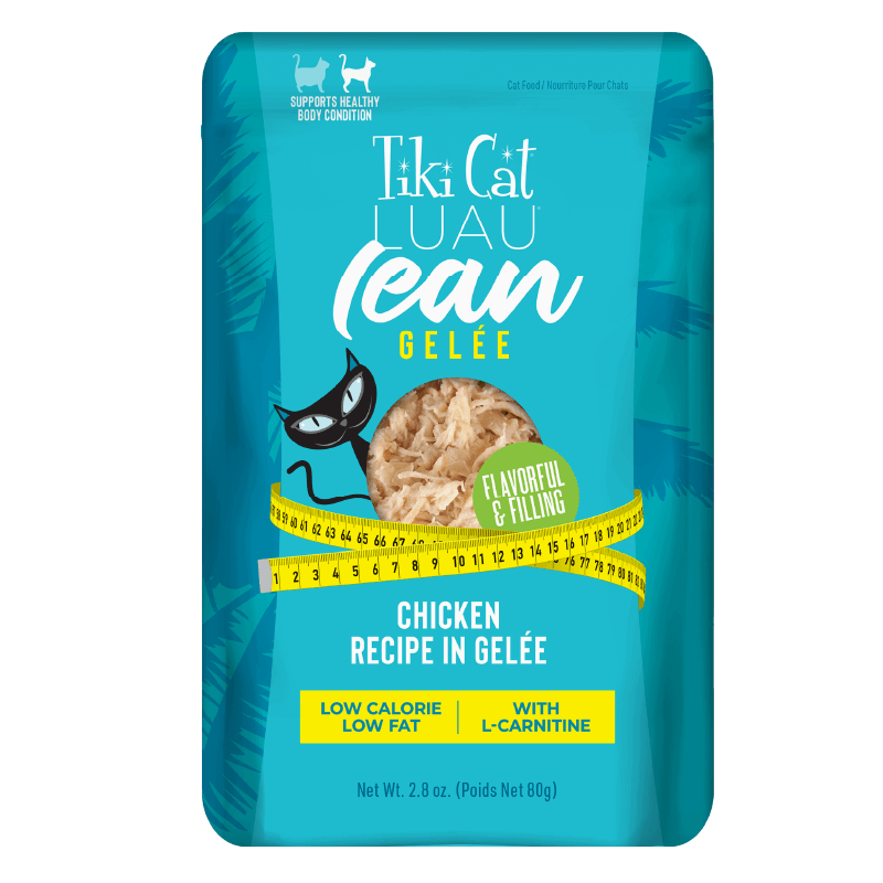 Tiki Cat Luau Lean Chicken Gelee Pouch 2.8oz-Four Muddy Paws