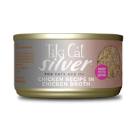 Tiki Cat Silver Chicken Shreds Can 3OZ-Four Muddy Paws