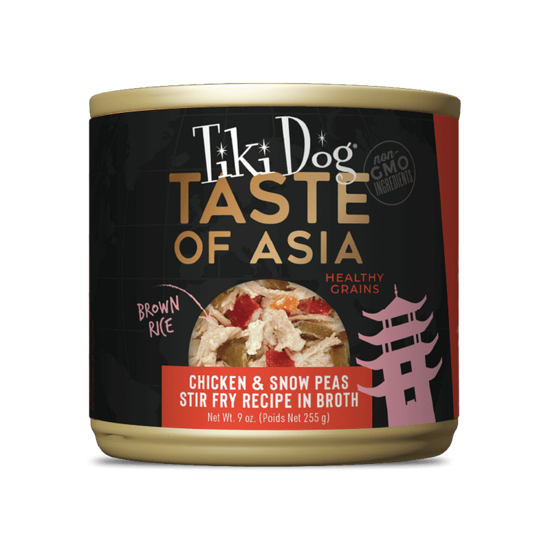 Tiki Dog Taste of the World Asia Chicken Can 9oz-Four Muddy Paws