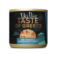 Tiki Dog Taste of the World Greece Lamb Can 9oz-Four Muddy Paws