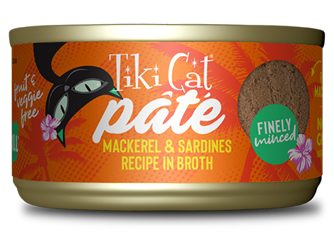 Tiki Pet Cat Grill Pate Mackerel & Sardine 2.8oz-Four Muddy Paws