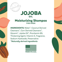 Tropiclean Essentials Jojoba Dog Shampoo 16oz-Four Muddy Paws