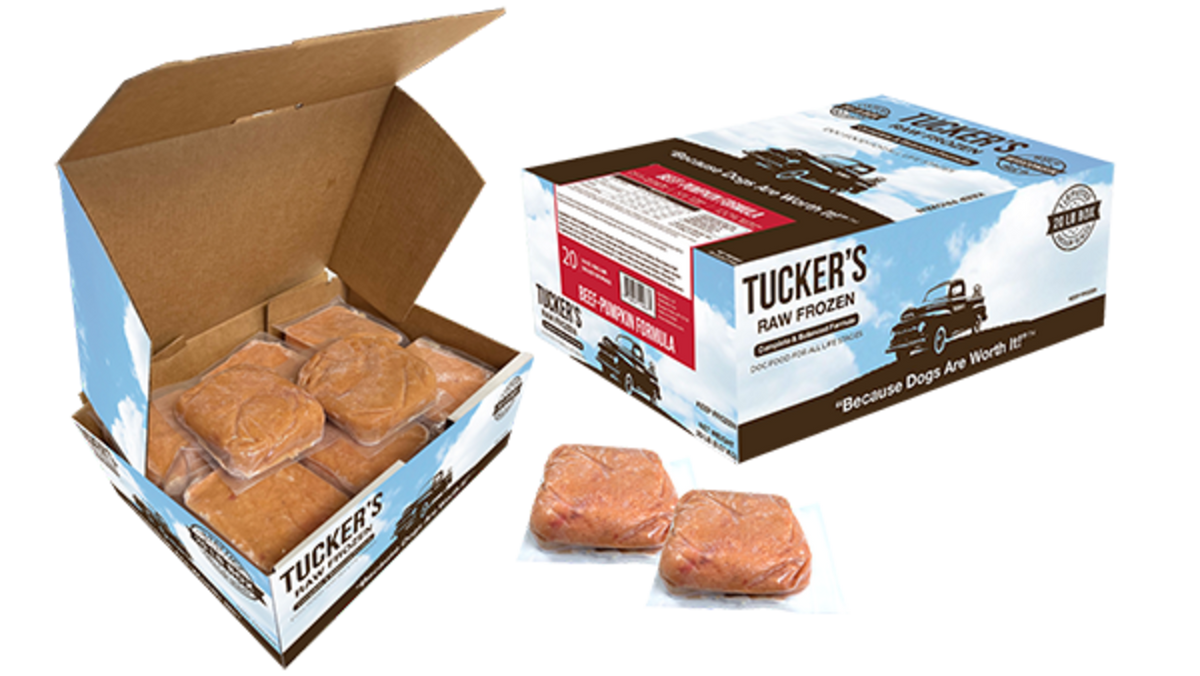 Tucker's Frozen Beef & Pumpkin Bulk Box 20lbs-Four Muddy Paws