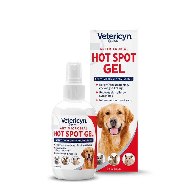 Vetericyn HydroGel Spray 3oz-Four Muddy Paws