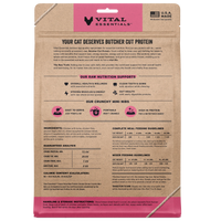 Vital Essentials Freeze Dried Chicken Mini Nibs Cat Food 12oz-Four Muddy Paws