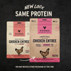 Vital Essentials Freeze Dried Chicken Mini Nibs Cat Food 12oz-Four Muddy Paws